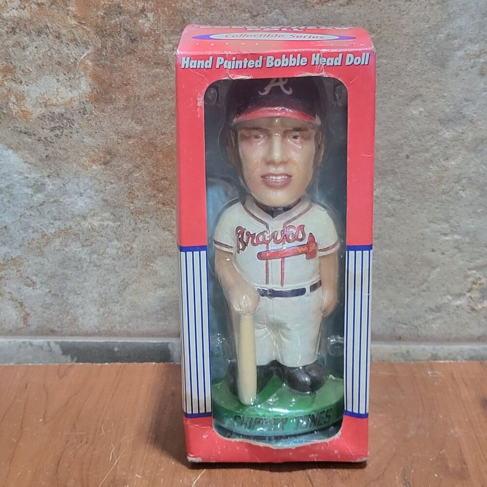 Chipper Jones Atlanta Braves Bobble Dobbles Bobblehead 2001